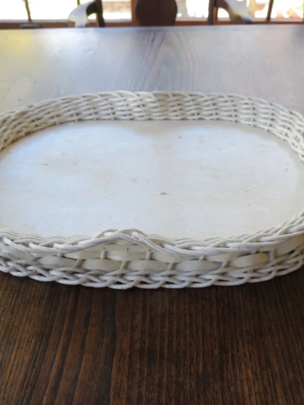 Wicker Vintage Gazebo Tray HARRY & DAVID OREGON